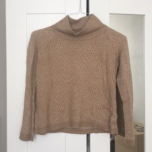 Madewell Tan Turtleneck
